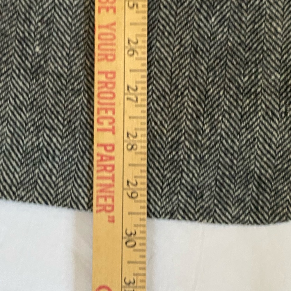 Men's Vintage 100% Virgin Wool Tweed Herringbone Single Breasted Blazer 42S - Picture 11 of 17